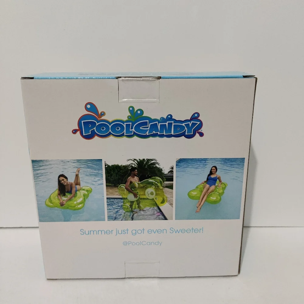 Pool Candy Lime Gummy Inflatable Pool Raft - Picture 2 of 5